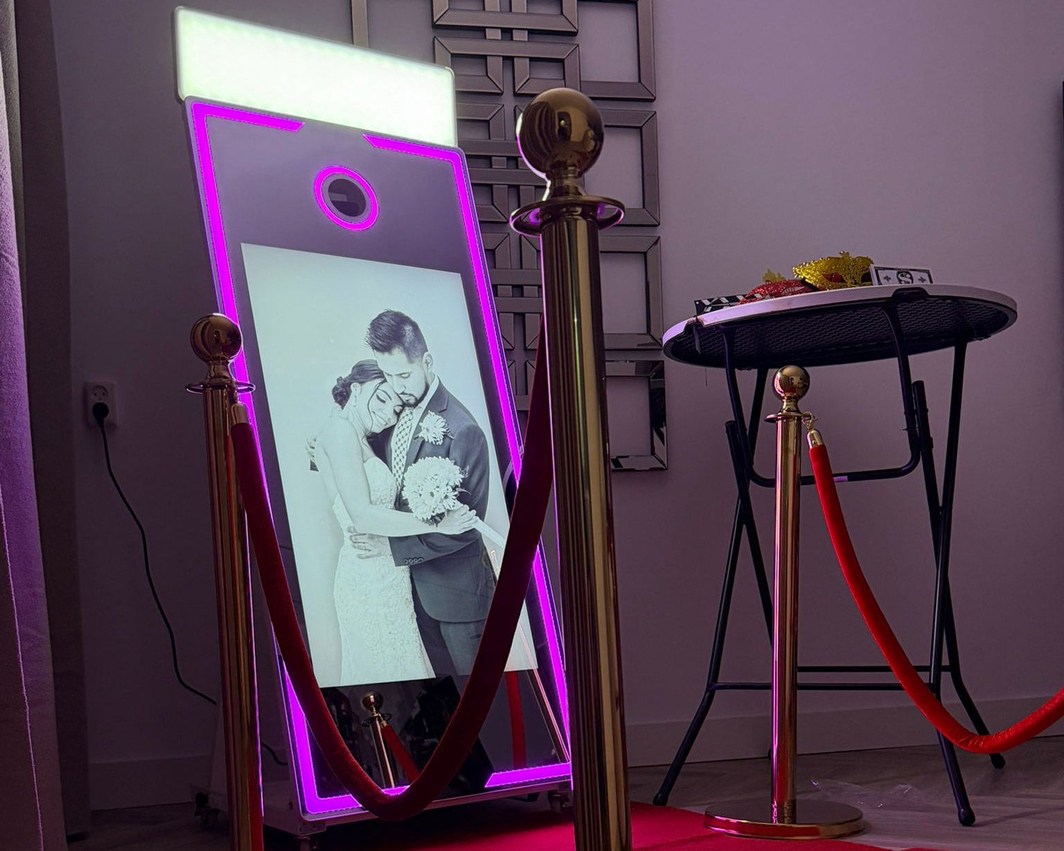 magic mirror photobooth huren voor bruiloft